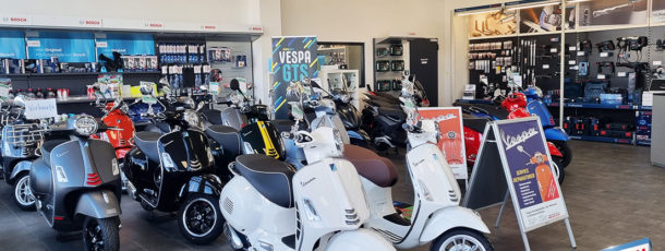 Vespa Schweinfurt Verkaufsraum